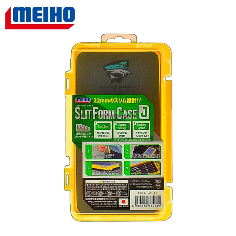 Caja Meiho Slit Form Case J (Yellow) – Hunter Fishing Store