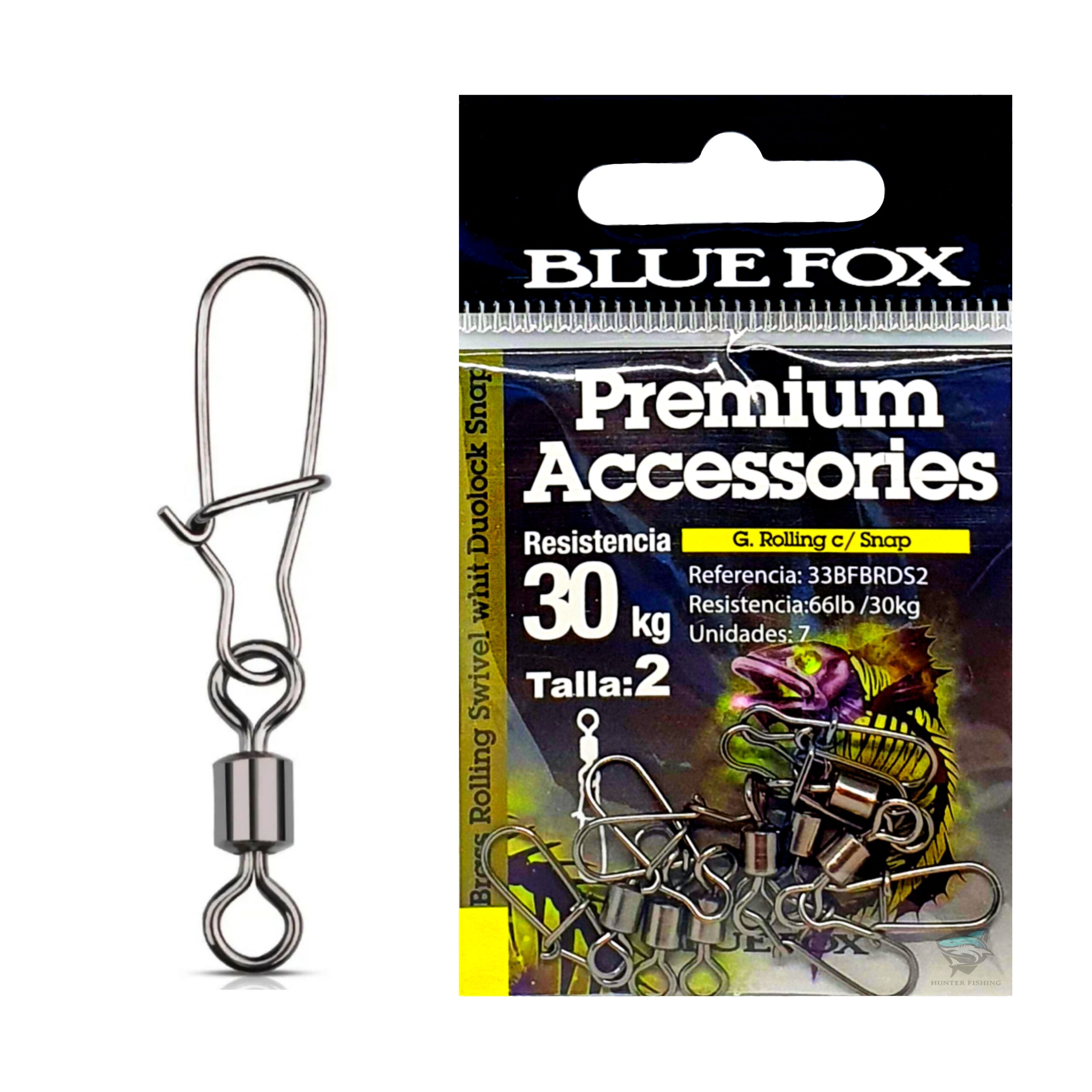 Snap con Destorcedor 30kg (Blue Fox) – Hunter Fishing Store