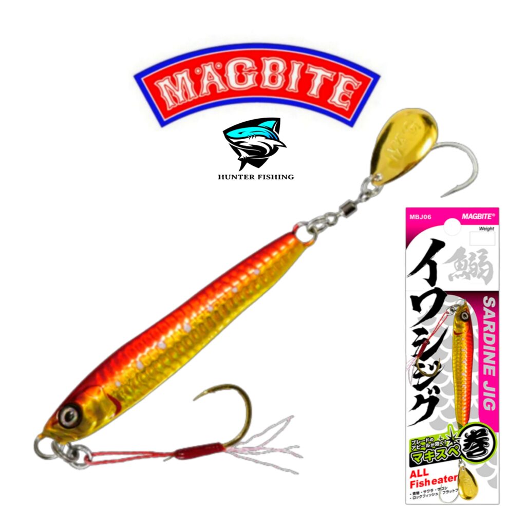 Leurre Spinning Sardine Jig MBJ05 40 Gr Magbite 03 Pêche Appât Leurre Senuelo | eBay