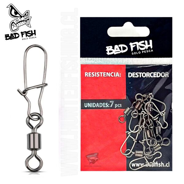 Snap con Destorcedor BadFish 25kg (Tamaño #2)