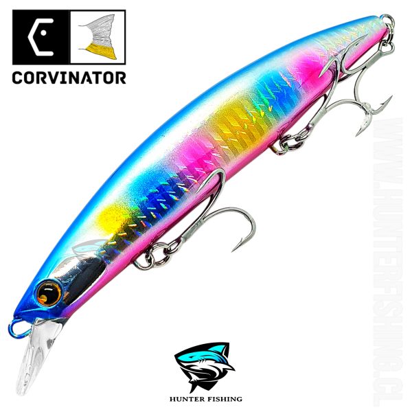 Corvinator Flat Finder 125S (Geminis Lucky Pink) – Hunter Fishing